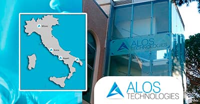 Le sedi del gruppo Alos Tech
