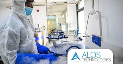 I servizi integrati di Alos Technologies per la criobiologia e crioconservazione